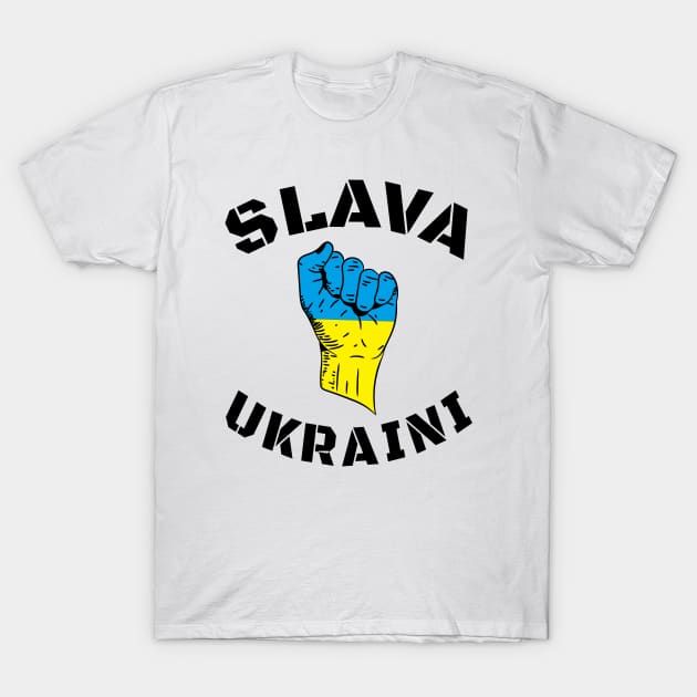 SLAVA UKRAINI! Glory to Ukraine! T-Shirt by Vladimir Zevenckih